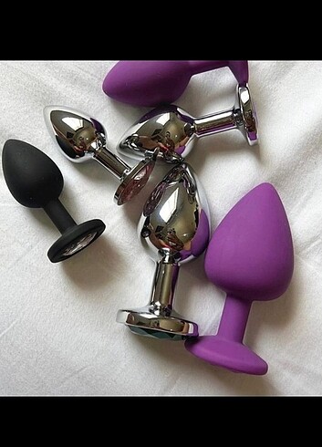  Beden çeşitli Renk Anal plug