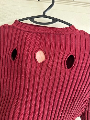 Delik dekolteli bluz - Görsel 2