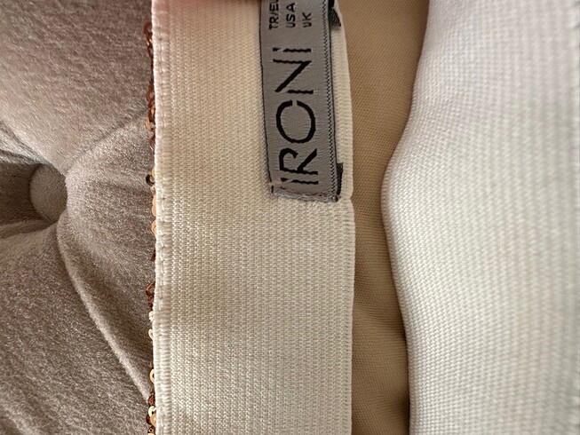 Gold payetli etek - Görsel 4