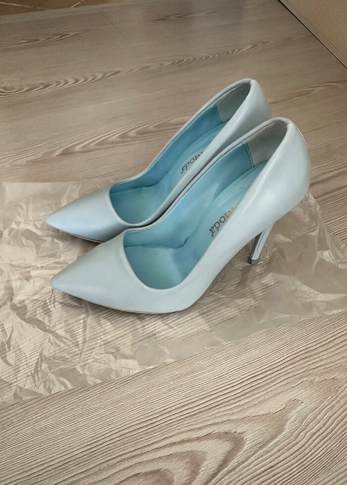 Bebe mavisi stiletto - Görsel 5