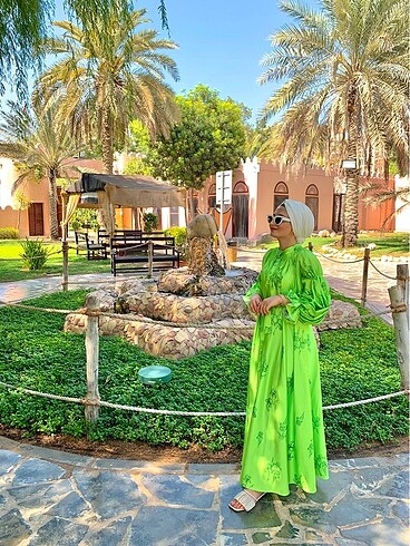 Saten elbise - Görsel 6