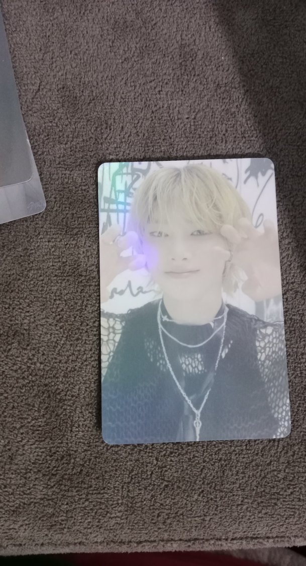 stray kids hologramli lomokart - Görsel 3