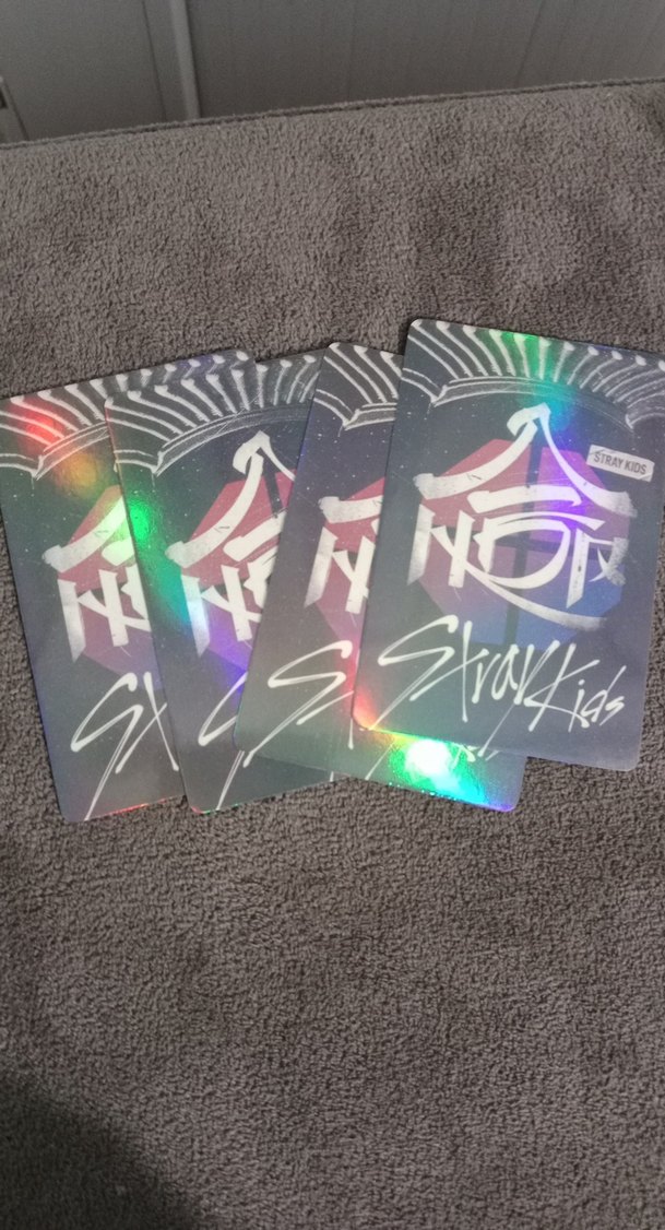 stray kids hologramli lomokart - Görsel 2