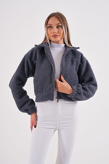 Peluş mont