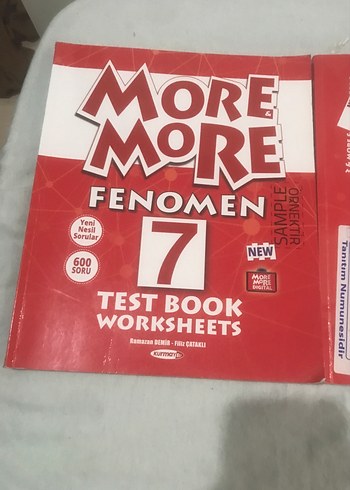 Fenomen More More 7. Sınıf Test Kitapları - Görsel 2