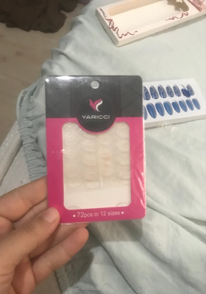 Koyu Mavi Tırnak Süsleri LuLuBeauty - Görsel 5