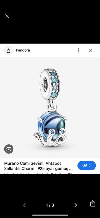 Pandora charm