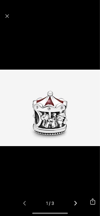 Pandora charm Çelik