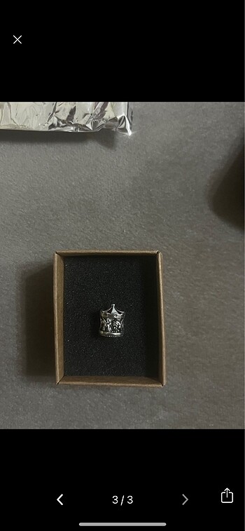  Beden Pandora charm Çelik