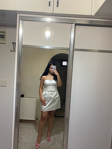 Koton Beyaz nikah after elbisesi