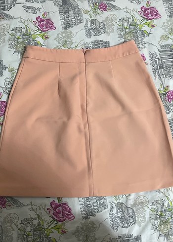 Bej Midi Kadın Etek - Görsel 2