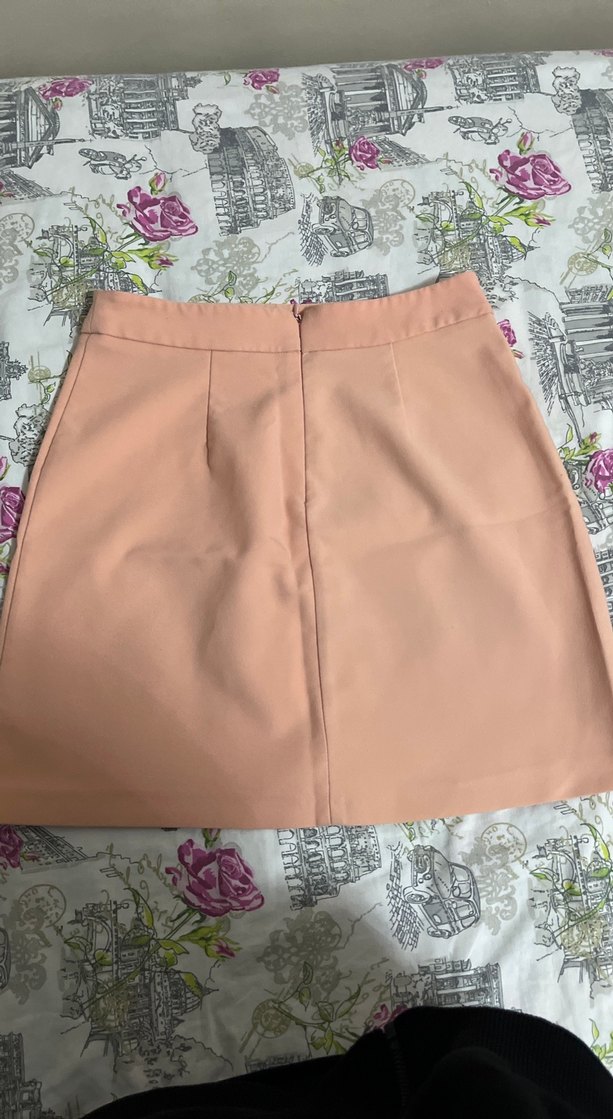 Bej Midi Kadın Etek - Görsel 2