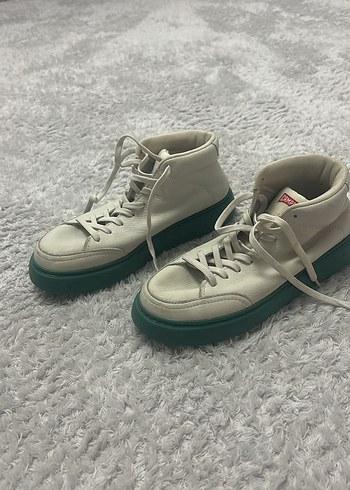 Beyaz Pastel Tabanlı Kadın Spor Ayakkabı - Görsel 2