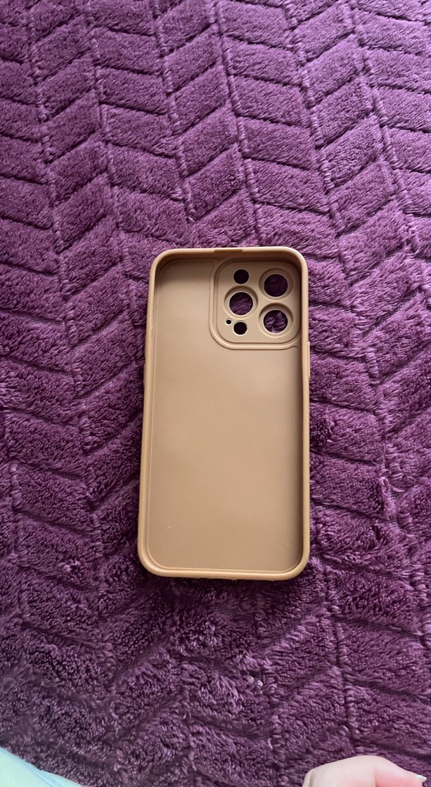 Bohem Tarzda Kürklü Mor Telefon Kılıfı - Görsel 2