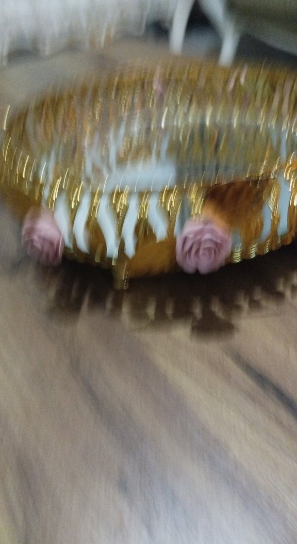 Altın Renkli Dekoratif sunumluk tepsi - Görsel 3