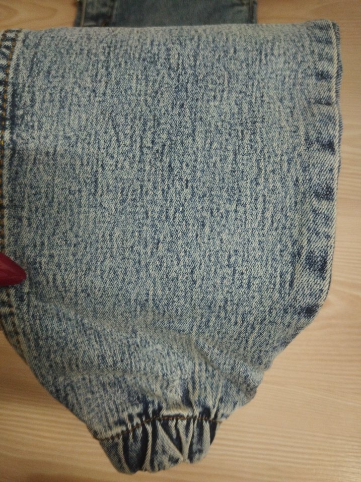 Erkek Mavi paça lastikli Jean - Görsel 4