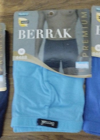 Berrak Erkek Mavi Baskılı Boxer - Görsel 4