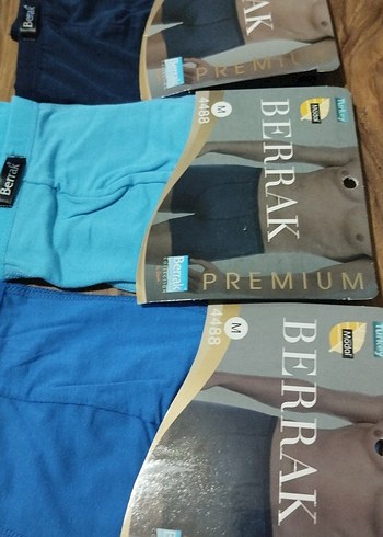 Berrak Erkek Mavi Baskılı Boxer - Görsel 2