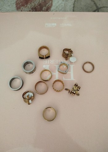 çelik yüzük (12 adet) - Görsel 3