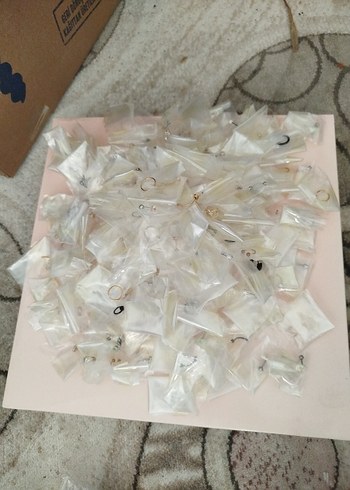 cerrahi piercing (karışık 193 adet) - Görsel 2