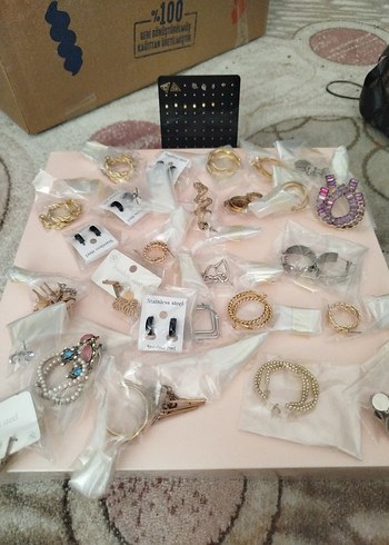 çelik küpe (35adet) - Görsel 3