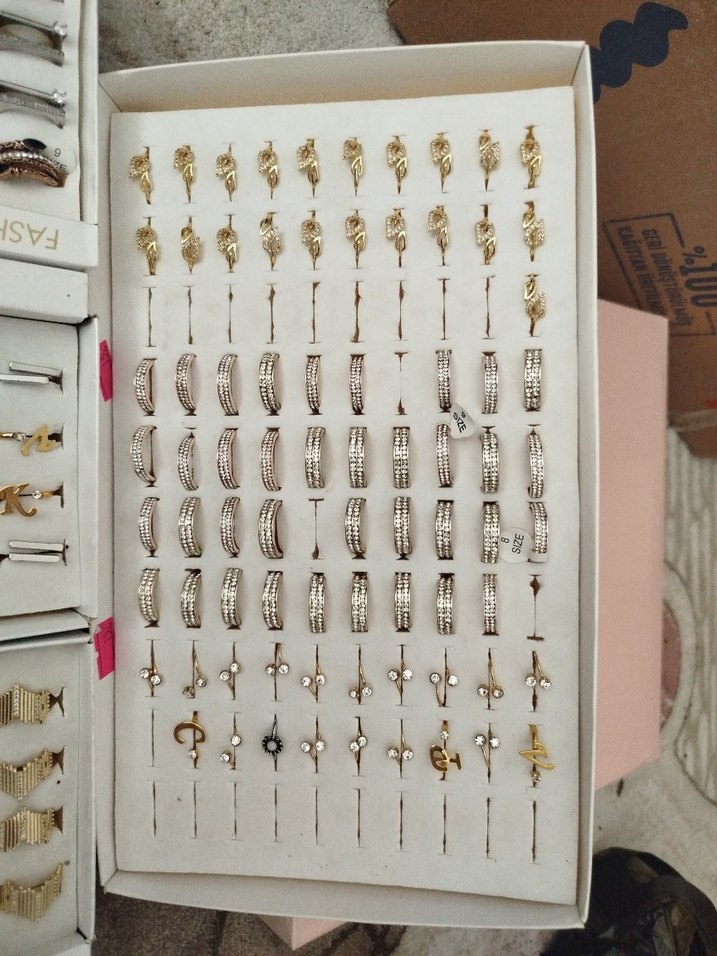 BUJİTERİ YÜZÜK (147 adet) - Görsel 5