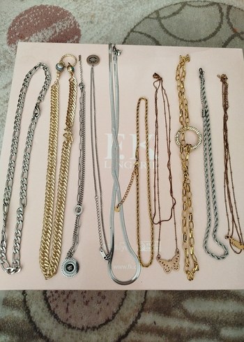 çelik kolye (10 adet) - Görsel 2