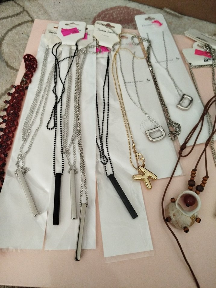 BİJUTERİ KOLYE(14 ADET) - Görsel 2