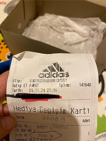 21 Beden siyah Renk Orijinal Adidas bebek ayakkabısı