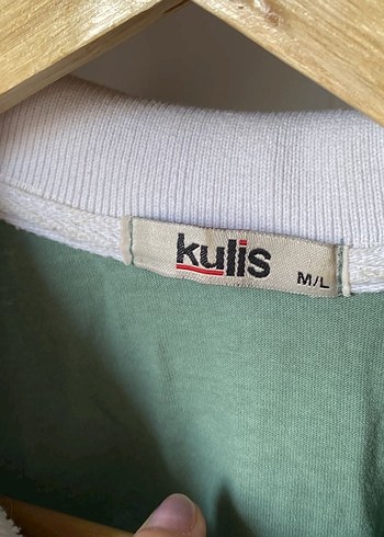 Yeşil Oxford Baskılı Pamuklu Tişört - Görsel 2