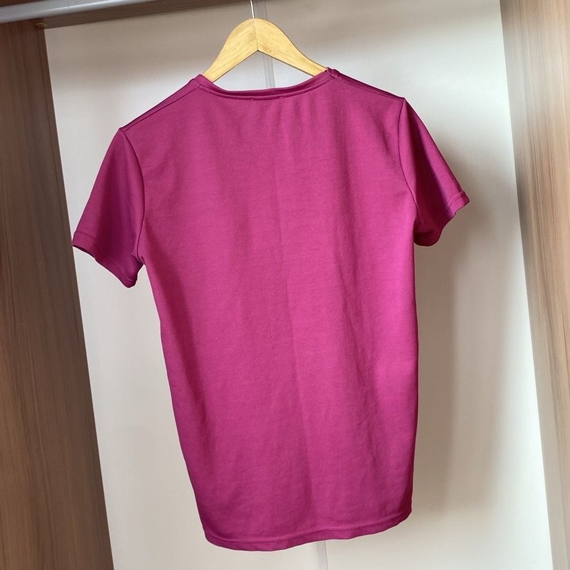 Pembe Nike Erkek Tişörtü, Kısa Kollu, Dar Kesim - Görsel 4