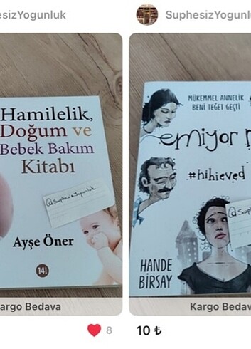 Toplu satış. 6 kitap 