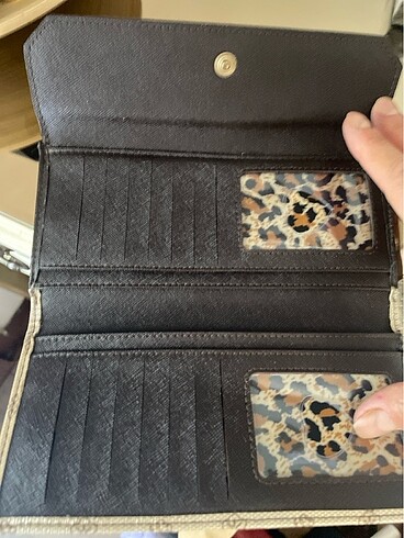 Pier carden çüzdan leoparlı - Görsel 5