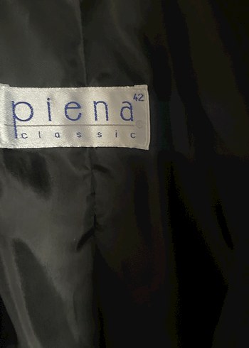 Çelik düğme kadın kaban 42  beden - Görsel 3