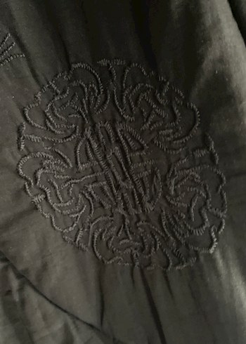 Çelik düğme kadın kaban 42  beden - Görsel 4