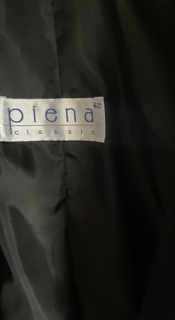 Çelik düğme kadın kaban 42  beden - Görsel 3