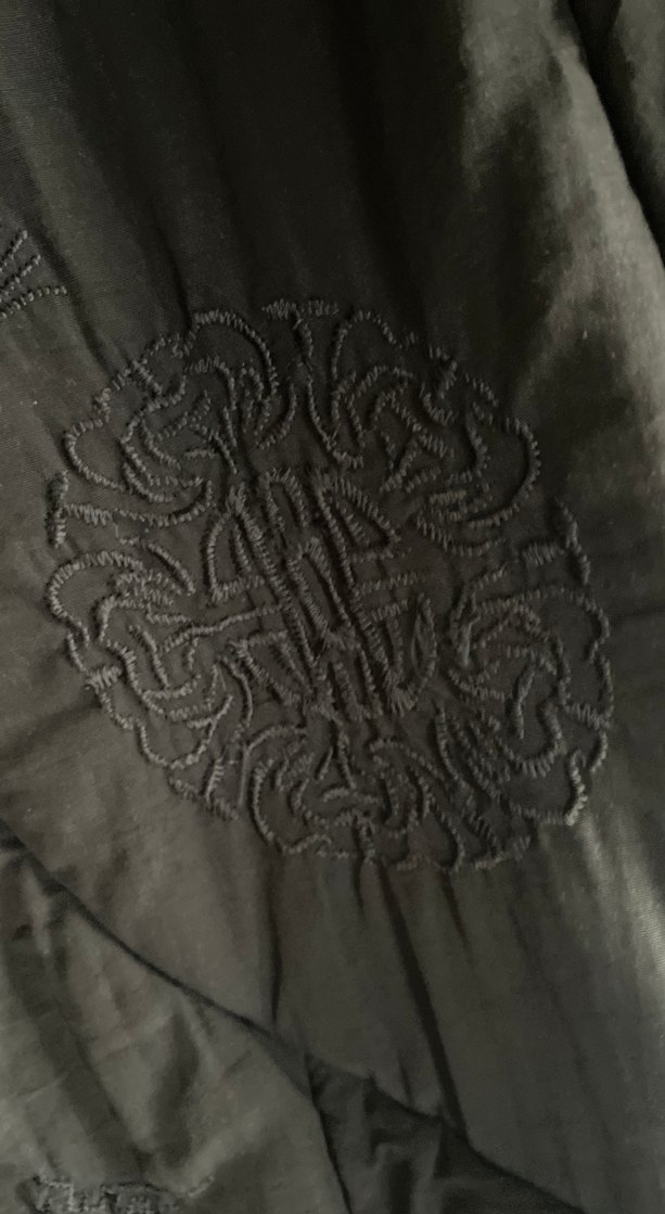 Çelik düğme kadın kaban 42  beden - Görsel 4