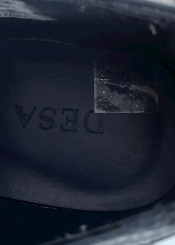 Koyu Mavi Yılan Desenli Klasik Erkek Ayakkabı desa marka 44 nr - Görsel 3