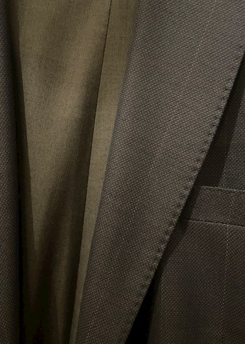 Erkek Siyah Modern Klasik Takım Elbise pantolon 58/7 ceket58/4 - Görsel 7