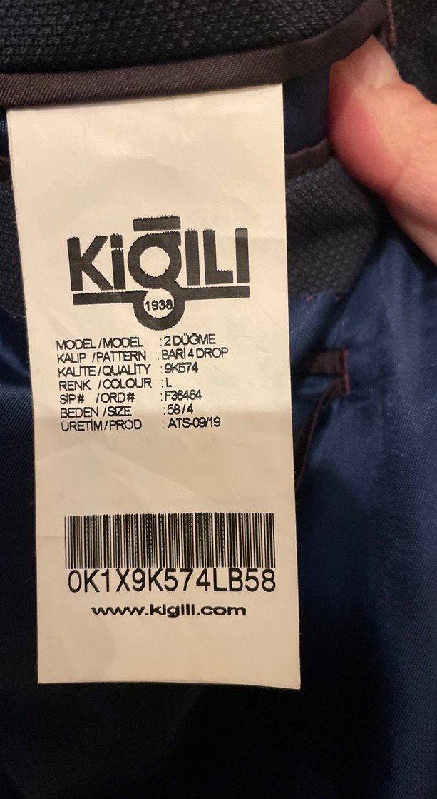 Erkek Siyah Modern Klasik Takım Elbise pantolon 58/7 ceket58/4 - Görsel 5