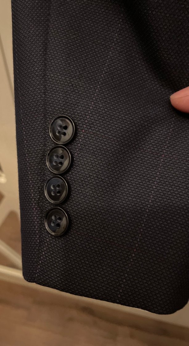 Erkek Siyah Modern Klasik Takım Elbise pantolon 58/7 ceket58/4 - Görsel 4