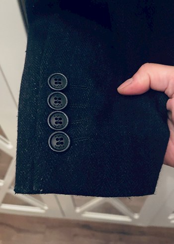 Erkek füme kaşe kışlık ceket 58/6 bedeb - Görsel 3