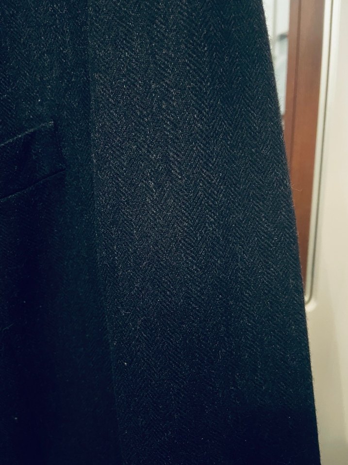 Erkek  füme  kaşe kışlık ceket 58/6 bedeb - Görsel 2