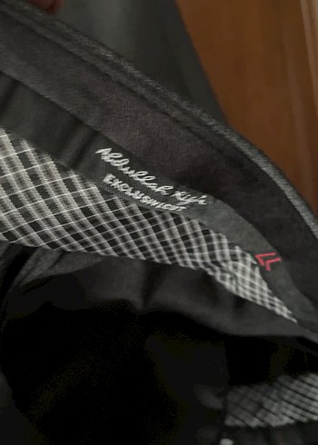 Gri Belden Kemerli Erkek Pantolon Abdullah kiğılı marka antrasit - Görsel 2