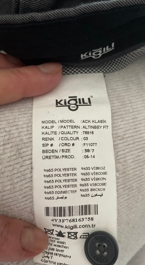 58/7 drop  kiğılı marka - Görsel 3