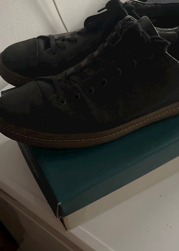 Siyah Bağcıklı Erkek Günlük Spor Ayakkabı - Görsel 3