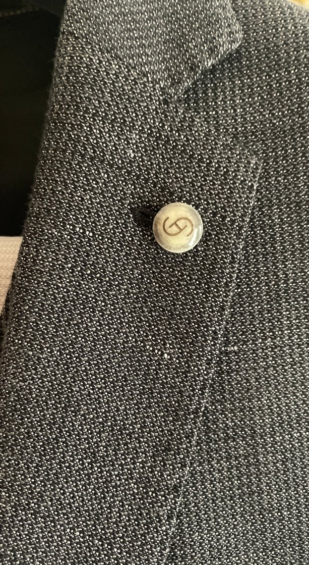 Gri Takım Elbise pantolon pier carden. Ceket cepken hatemoğlu üç - Görsel 3