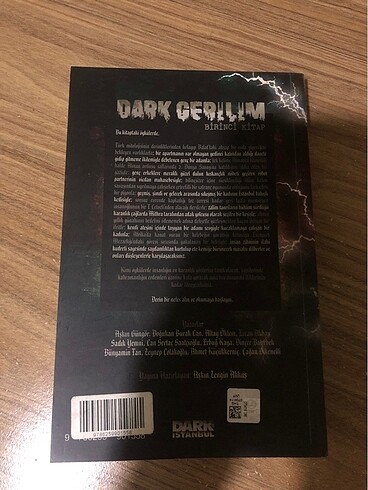  Dark Gerilim korku kitabı