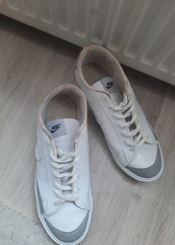 Beyaz  Spor Ayakkabı Stiletto Topuklu kadın erkek uyumlu 43 numa - Görsel 4