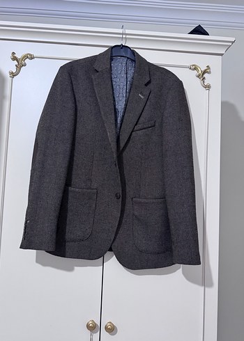 Gri Erkek Ofis Takım Ceketi - Görsel 2